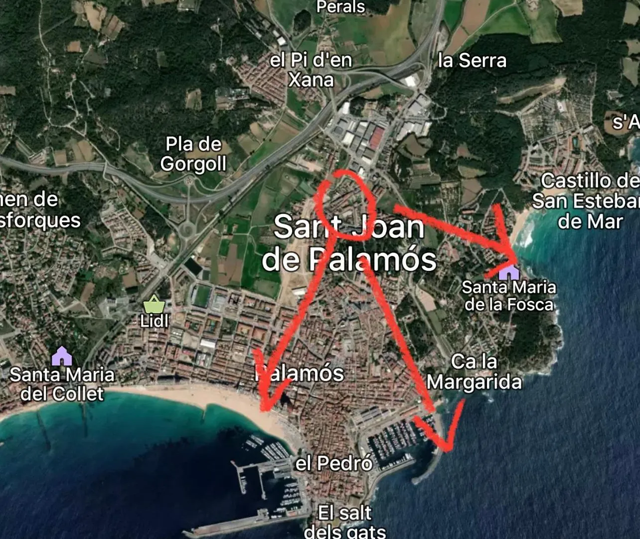 Hébergement de vacances Villa Casa De Pueblo En Palamós